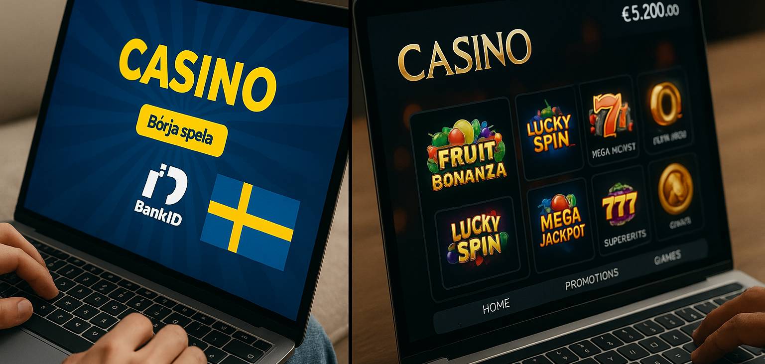 Casino utan svensk licens vs Svensklicensierat casino